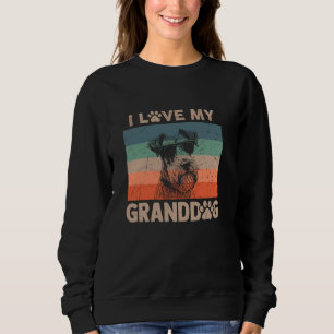 Camiseta Amo O Meu Avô Airedale Vovó Vovô Cachorro Owne