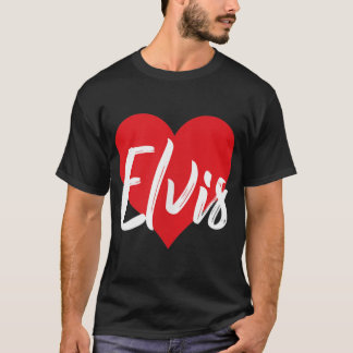 Camiseta Amo o nome do Elvis