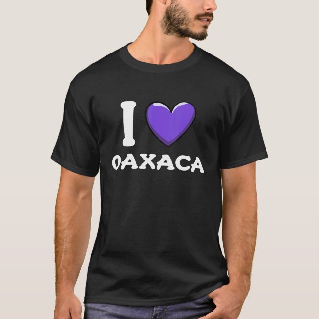 Camiseta Amo Oaxaca México 2 (Frente)