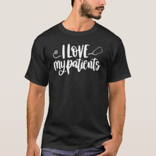 Camiseta Amo Os Meus Pacientes Enfermeiros Semanais Enferme