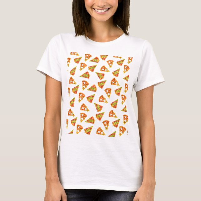 Camiseta Amo Pizza   (Frente)