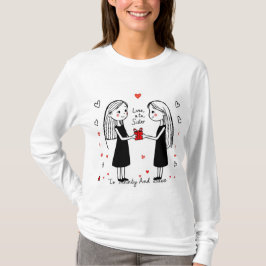 Camiseta Amo sua irmã