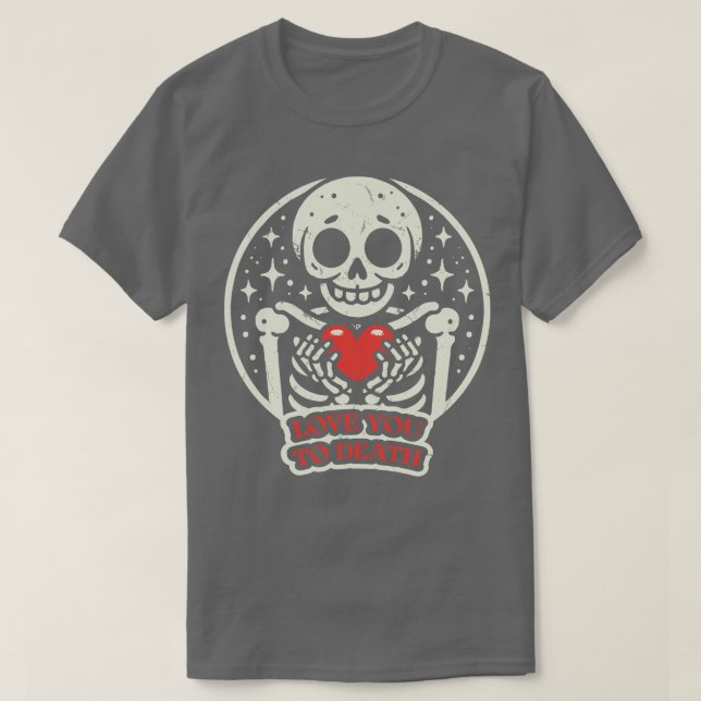 Camiseta Amo-Te À Morte (Frente do Design)
