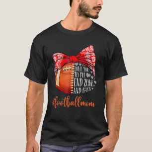 Camiseta Amo-Te À Zona Final E Ao Futebol Mãe