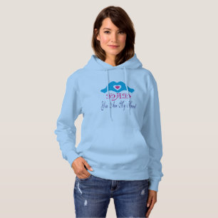Camiseta ☐ ↷ Amo-te Pai, és o meu Hoodie Clássico Herói