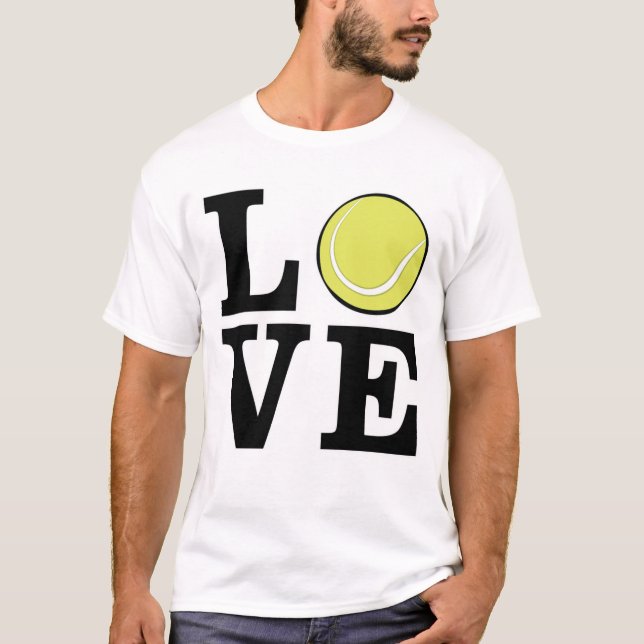 Camiseta Amo Tênis (Frente)
