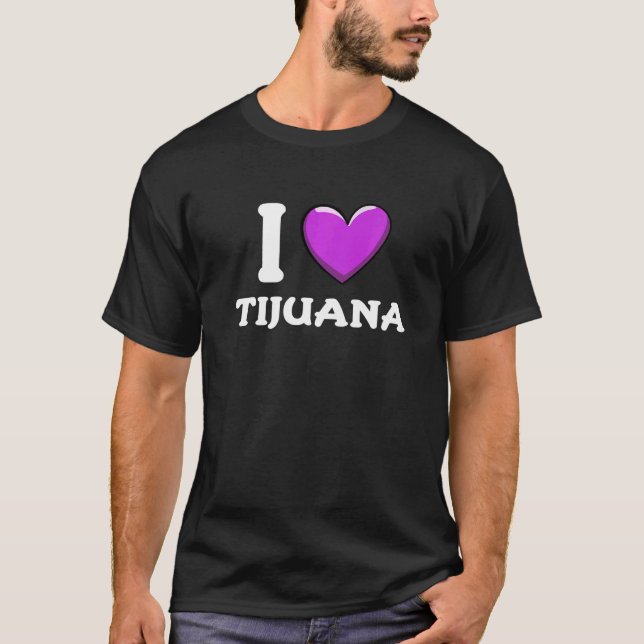 Camiseta Amo Tijuana México 7 (Frente)