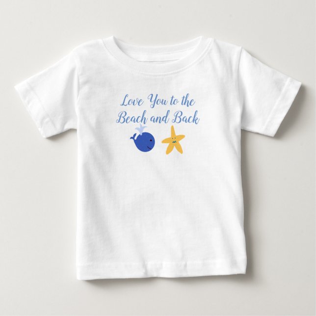 Camiseta Amo Você da Praia e de Volta (Frente)