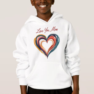 Camiseta Amo Você, Mamãe Coração