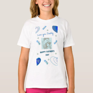 Camiseta Amo Você Papai Feliz Dia dos Pais