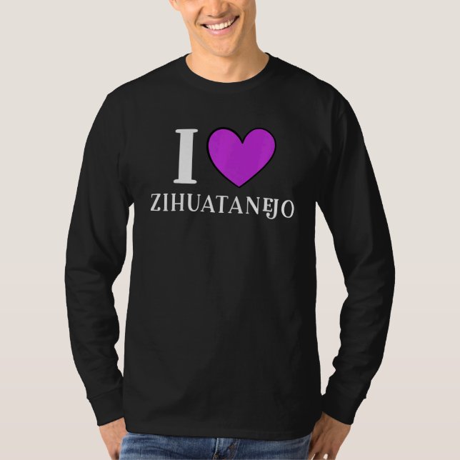 Camiseta Amo Zihuatanejo México 2 (Frente)