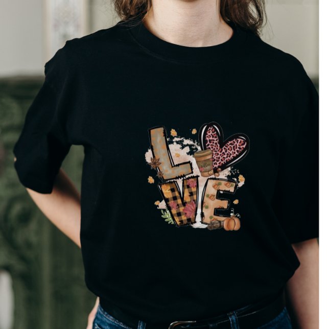 Camiseta Amor (Love and coffee
)