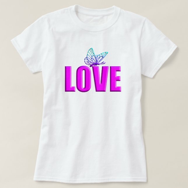 Camiseta Amor (Frente do Design)