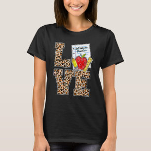 Camiseta Amor 1ª Série Agradecimento ao Professor Leopardo