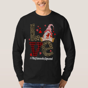 Camiseta Amor 7º Ano Esquadrão Gnome Leopardo Xadrez Búfalo