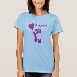 Camiseta Amor À Dança