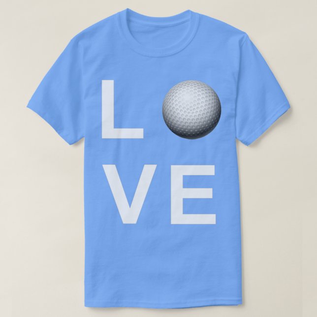 Camiseta Amor a Golfe (Frente do Design)