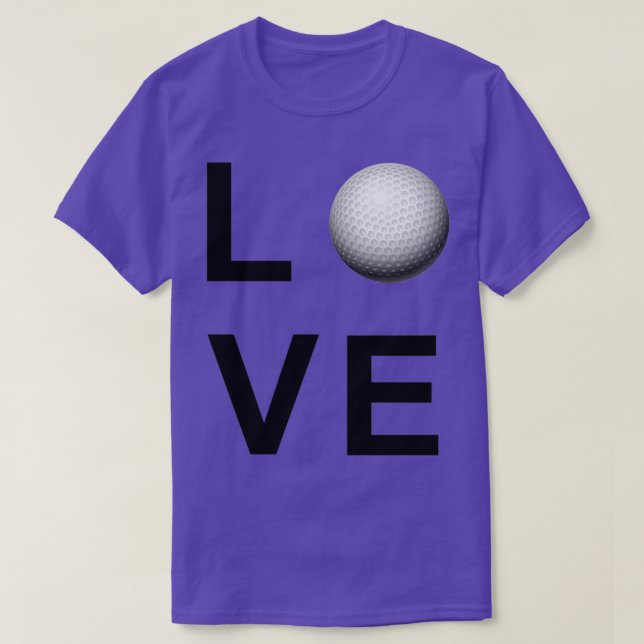 Camiseta Amor a Golfe 1 (Frente do Design)