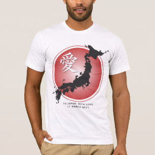 CAMISETA AMOR A JAPÃO