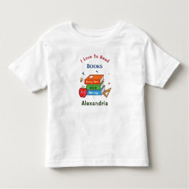 Camiseta Amor A Ler Livros Leitura Personalizar