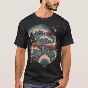 Camiseta Amor a montante â€“ Truta Tatuada, Ondas e Romance