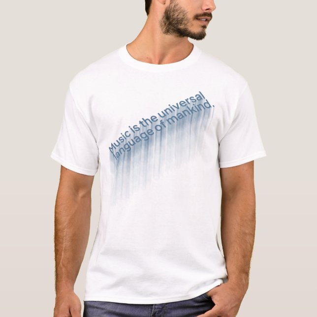 Camiseta Amor à Música (Frente)