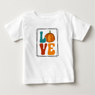 Camiseta Amor, Abóbora outono