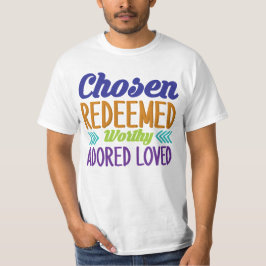 Camiseta Amor Adormecido e Digno, Escolhido