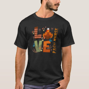 Camiseta Amor Agradecido Pacu Enfermeira Peru Dia de Ação d