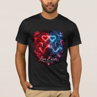 Camiseta Amor Além do Tempo – Dia dos Namorados Futurista