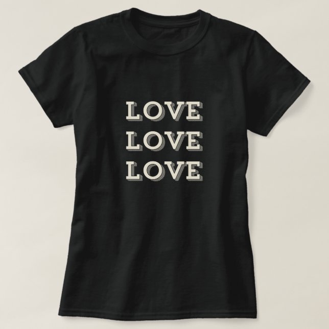 Camiseta Amor Amor (Frente do Design)