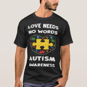 Camiseta Amor Amor Não Precisa de Palavras Conscientização