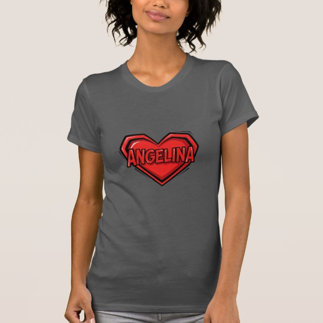 Camiseta Amor Angelina (Frente)