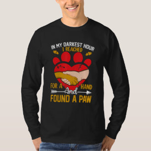 Camiseta Amor Animais Salvam Adotar Pão Salvar Cães Gatos S