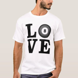 Camiseta Amor ao Bilhar