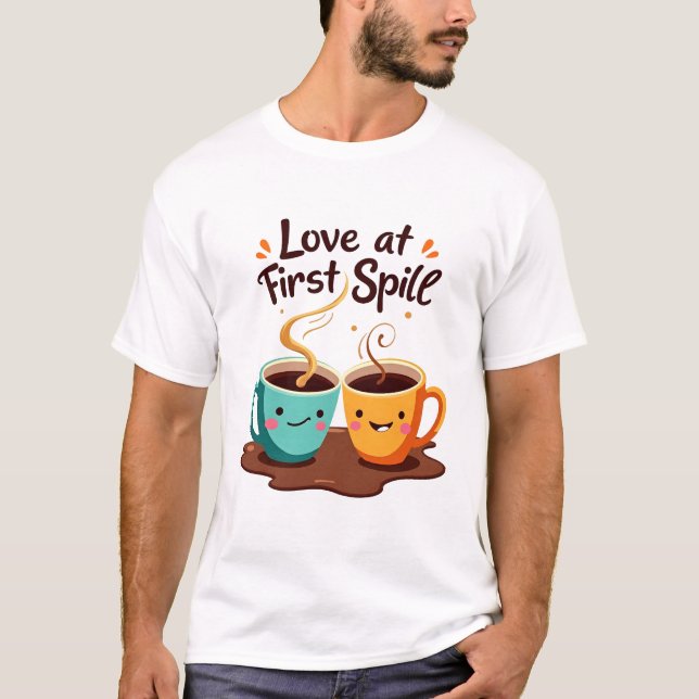 Camiseta Amor ao Primeiro Derramar - Bela Arte Românica do  (Frente)