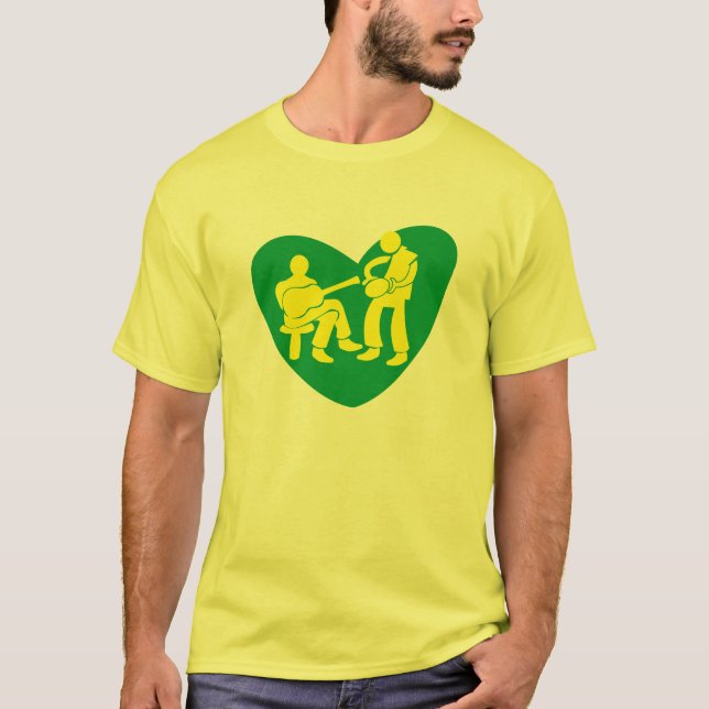 Camiseta AMOR AO SAMBA (Frente)
