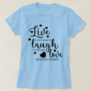 Camiseta Amor ao vivo
