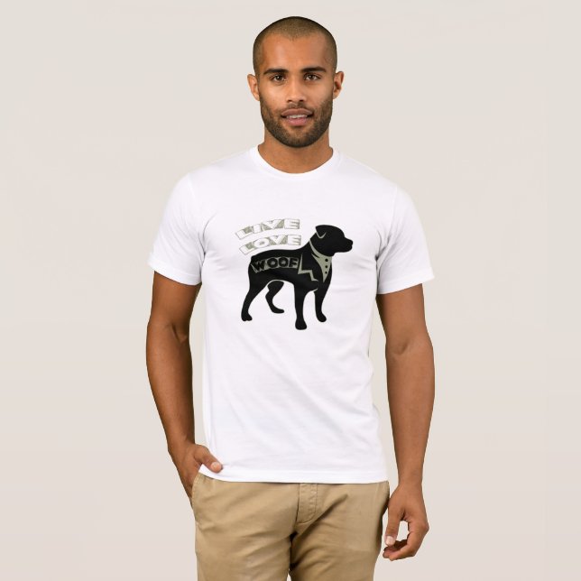 Camiseta amor ao vivo (Frente Completa)