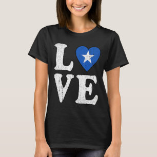 Camiseta Amor Apoio A Somália I Stand With Somália Somalian