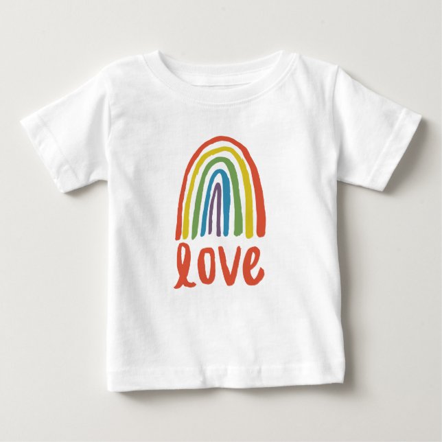 Camiseta Amor Arco-íris (Frente)