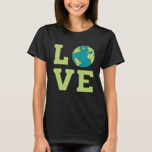 Camiseta Amor às Alterações Climáticas - Aquecimento Global