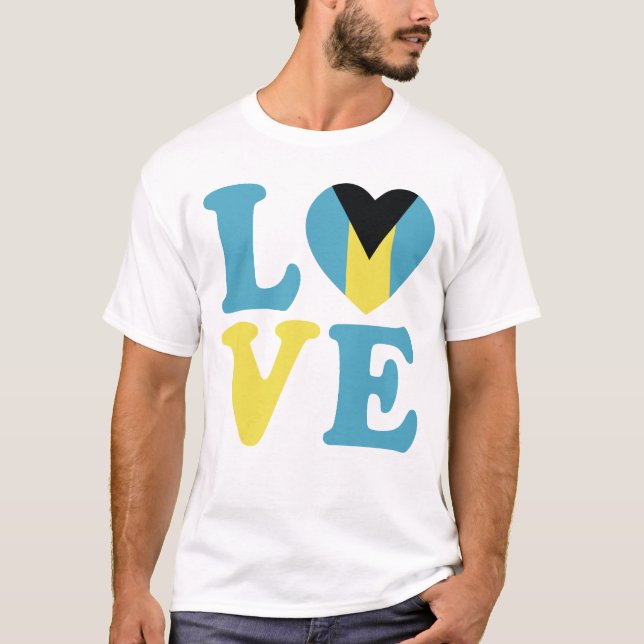 Camiseta Amor às Bahamas (Frente)