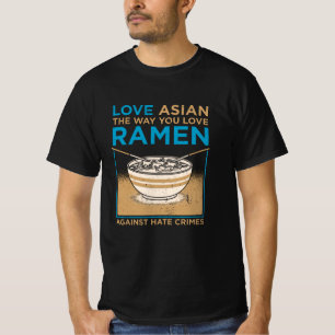 Camiseta Amor Asiático Como Você Gosta De Ramen