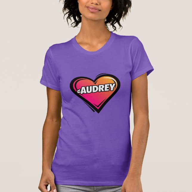 Camiseta Amor Audrey (Frente)