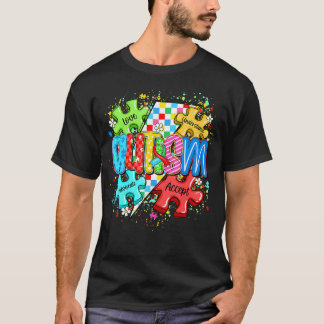Camiseta Amor Autismo Entenda Aceite Advogue Conscientizaçã