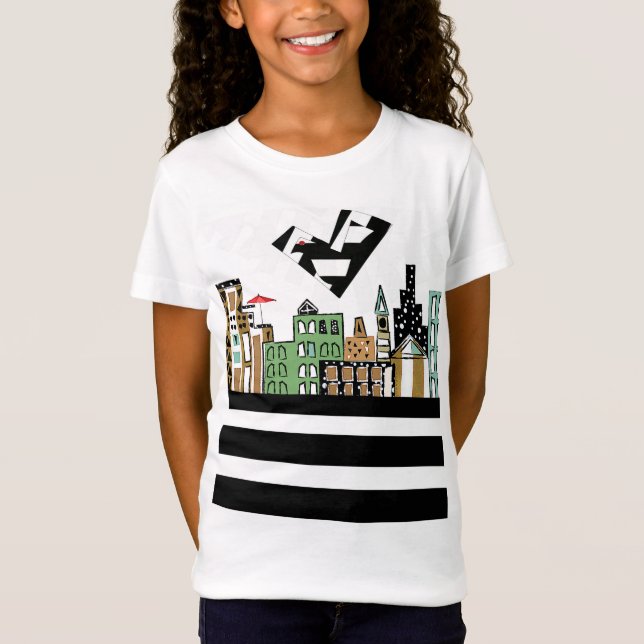 CAMISETA AMOR AVE NA CIDADE (Frente)