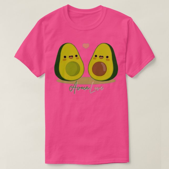 Camiseta amor avoca (Frente do Design)