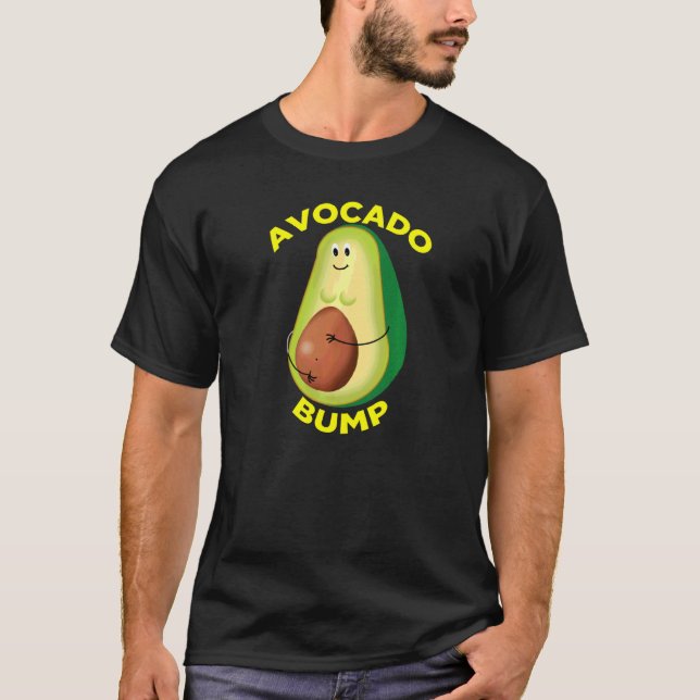 Camiseta Amor, Avocados E Amor A Estar Grávida. (Frente)
