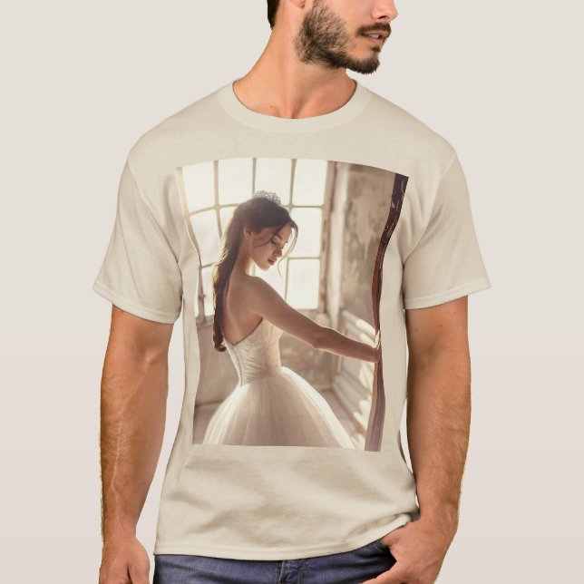 CAMISETA AMOR BALLET - BALLET & DANÇA (Frente)